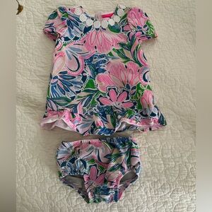 Lilly Pulitzer Dress and Bloomers, size 18-24 months